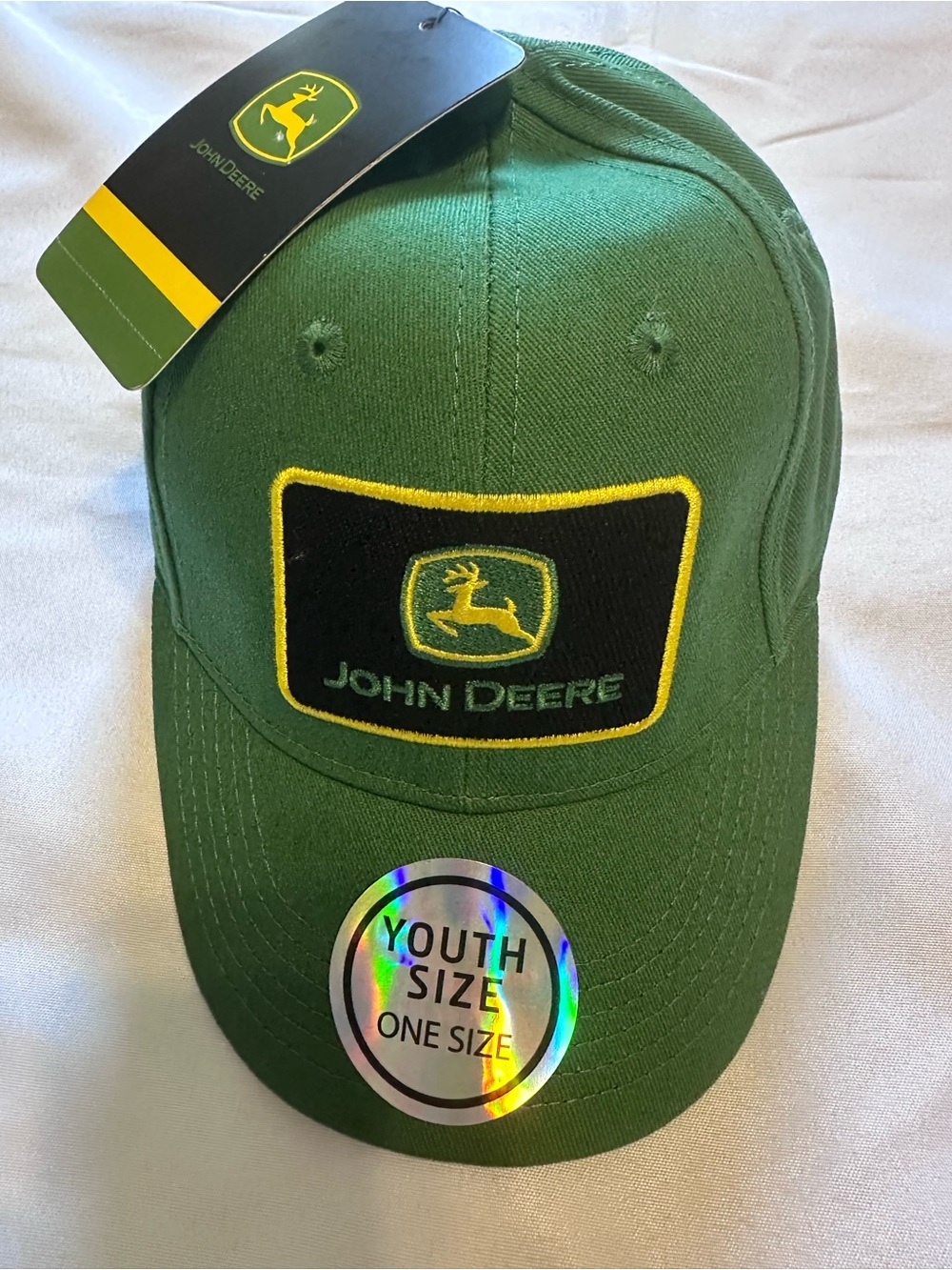 John Deere Green and Yellow Youth Baseball Cap